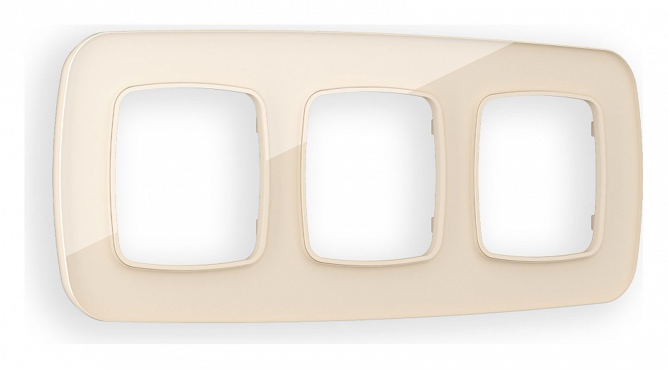 Рамка на 3 поста ambrella volt omega of350303