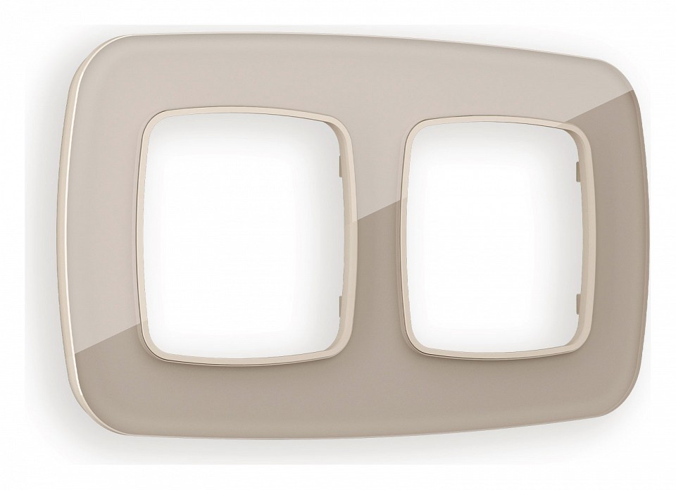 Рамка на 2 поста ambrella volt omega of350602