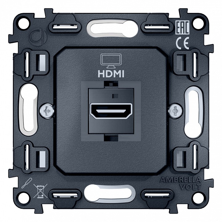 Механизм розетки hdmi ambrella volt quant vm222