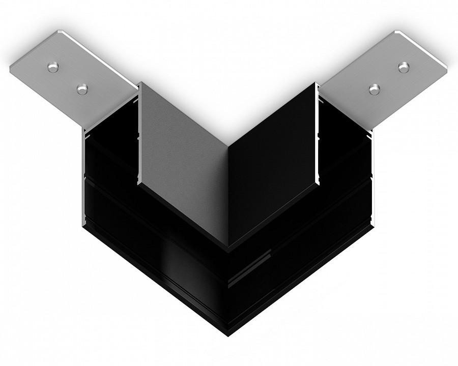 Соединитель угловой l-образный для треков накладных ambrella light gl gl1032