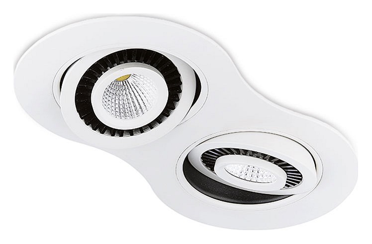 Встраиваемый светильник ambrella light s s505/2 w