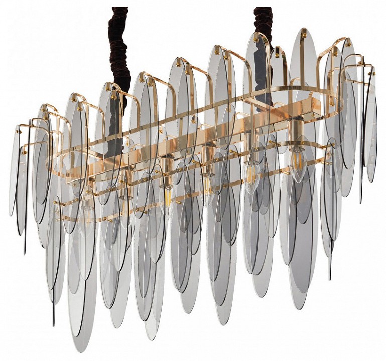 Подвесная люстра arte milano am-7753b 0853b.l900.w350.h510.e14.6 g