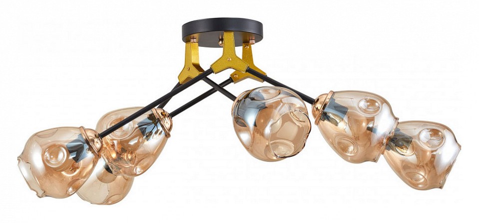 Потолочная люстра arte milano amalfi 252588/6 br