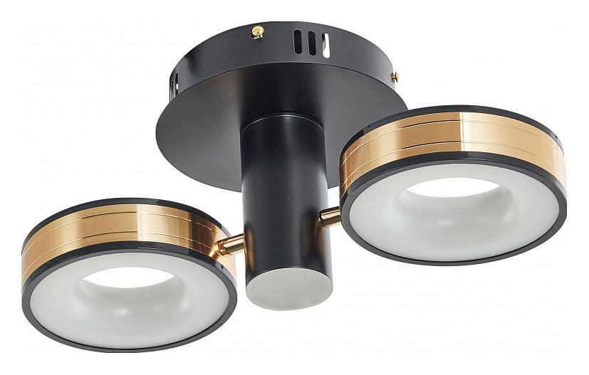 Светильник на штанге arte milano ferrara-71040 271040/2r bk/gd