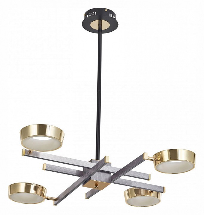 Люстра на штанге arte milano ferrara-71279 271279/4 ni/gd