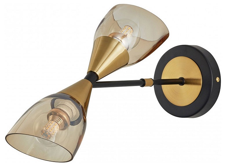 Бра arte milano neapolis-76708 276708/2b bk/gd