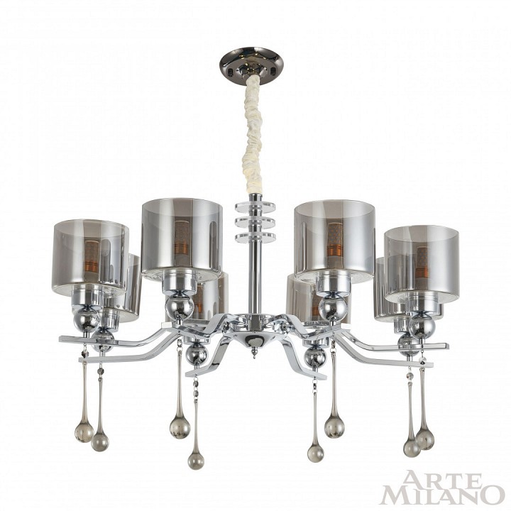 Подвесная люстра arte milano neapolis-79207 279207/8 ni