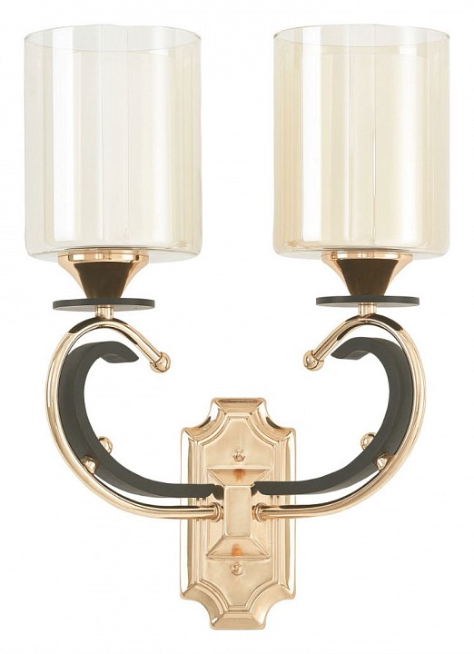 Бра arte milano florentia-2237 302237/2w bk/gd