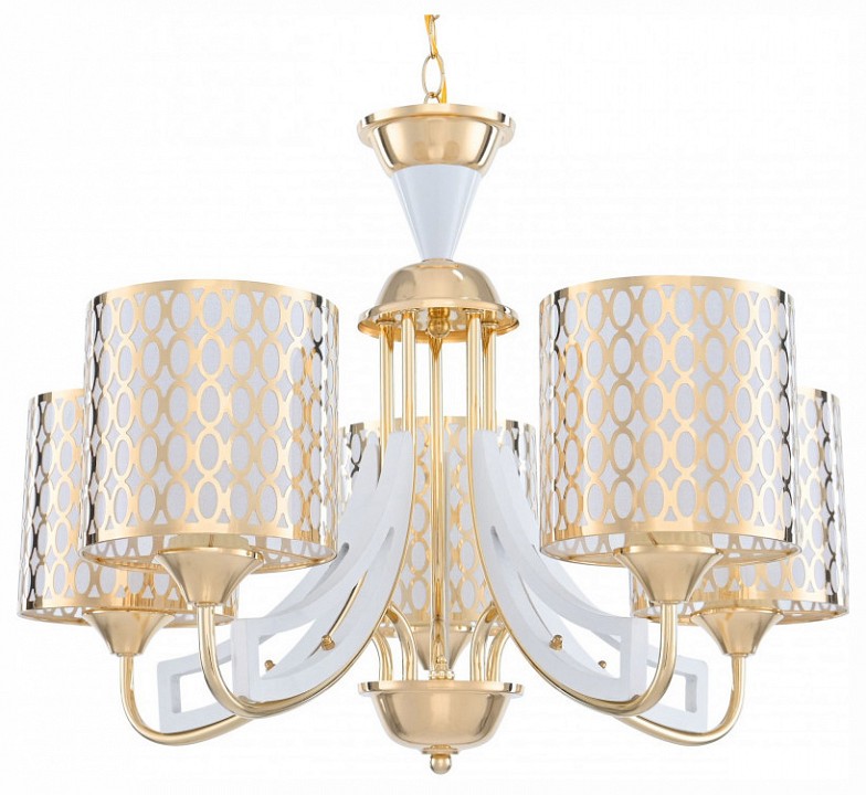 Подвесная люстра arte milano florentia-3387 303387/5 wh/gd