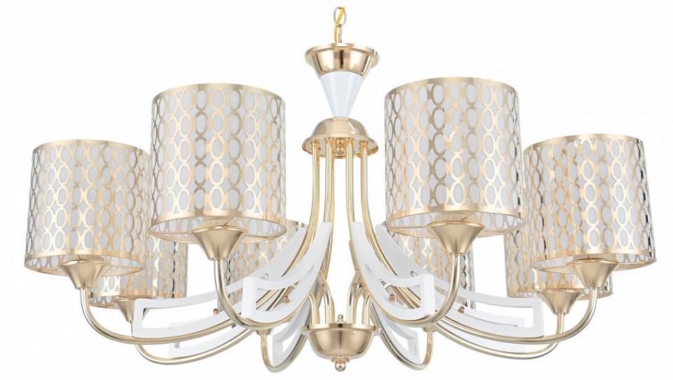 Подвесная люстра arte milano florentia-3387 303387/8 wh/gd