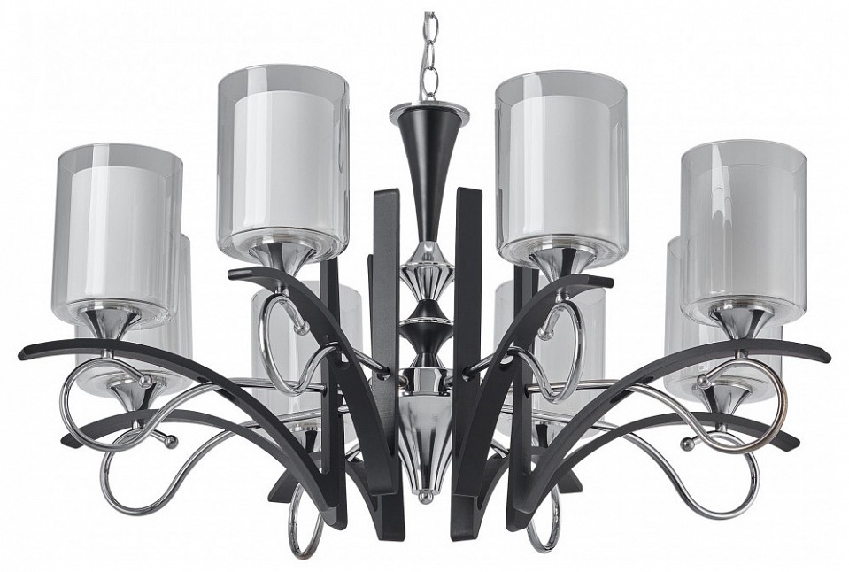 Подвесная люстра arte milano florentia-9167 309167/8 bk/ni
