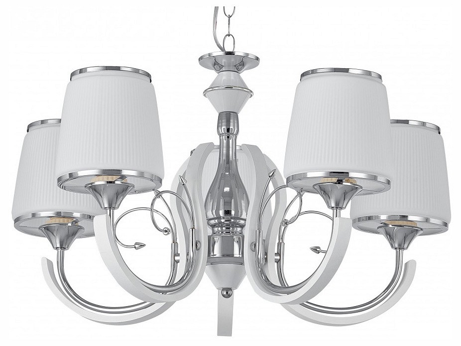 Подвесная люстра arte milano florentia-9247 309247/5 wh/ni