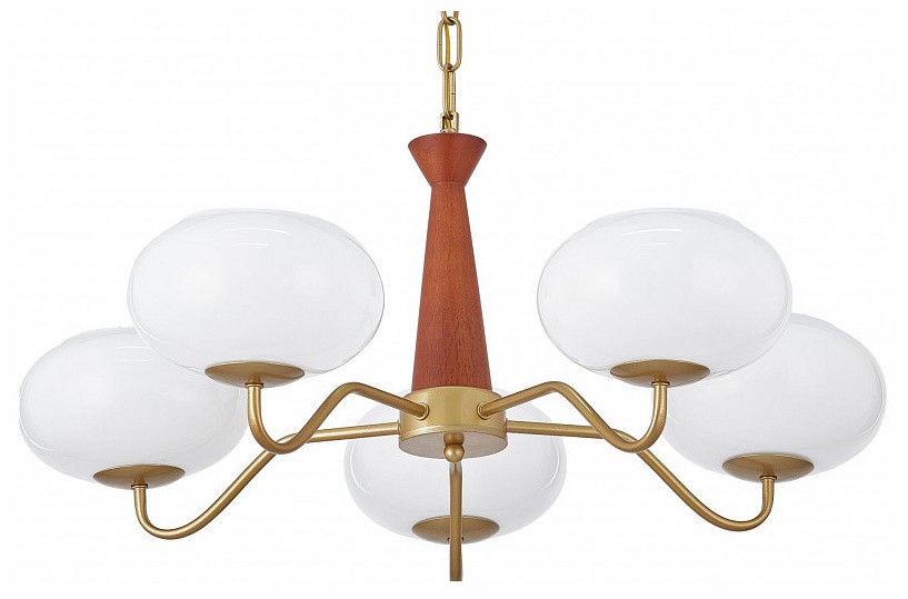 Подвесная люстра arte milano am-napoli 310166/d680/5 bs/wd