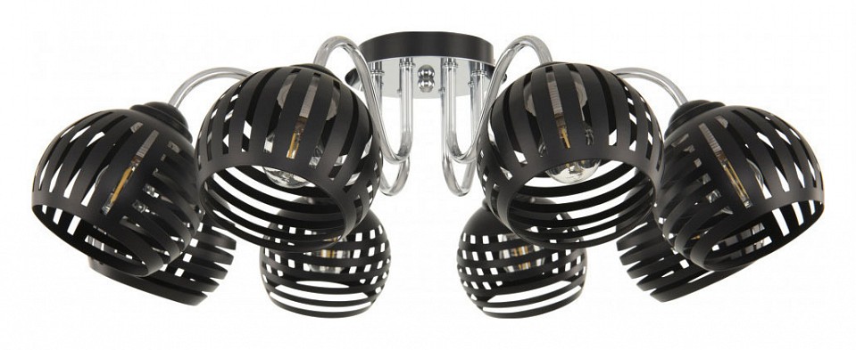 Потолочная люстра arte milano amalfi-325107 325107/8 bk.cr