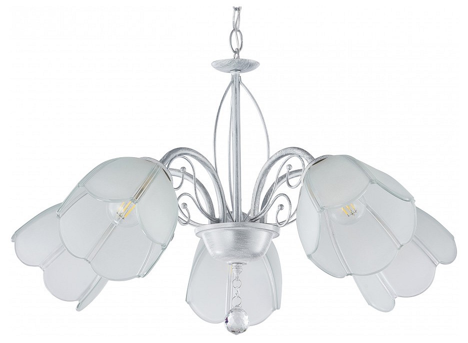 Подвесная люстра arte milano amalfi-2656 332656/5 wt+sl