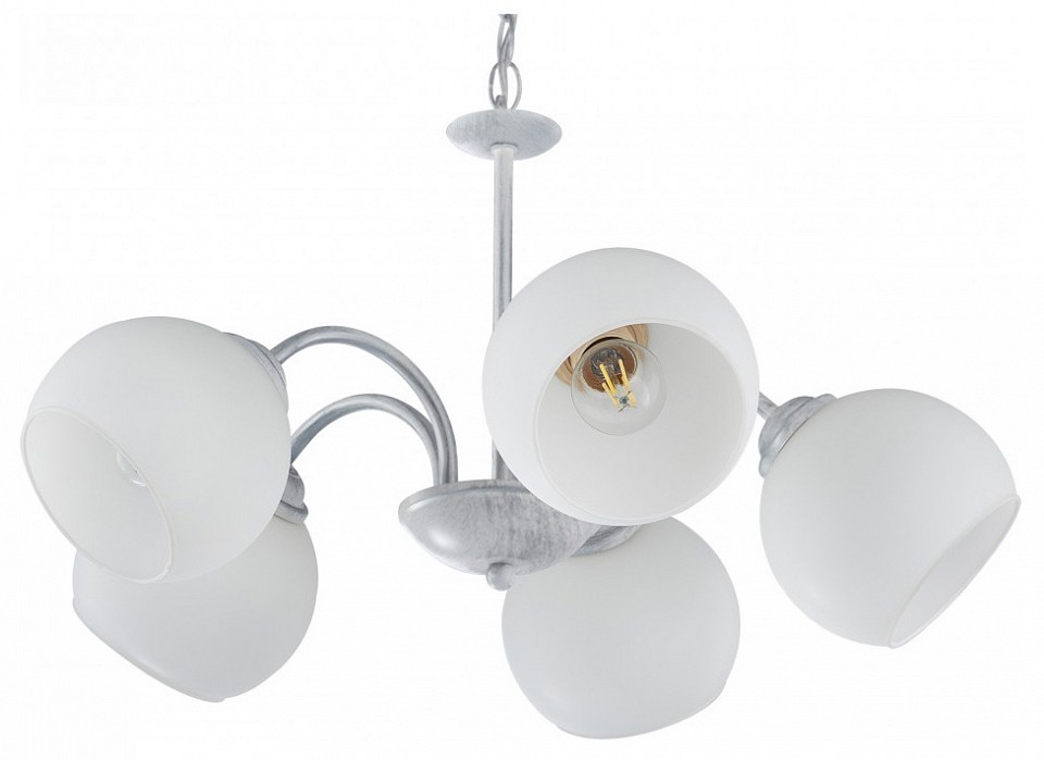 Подвесная люстра arte milano amalfi-5010 335010/5 wt+sl