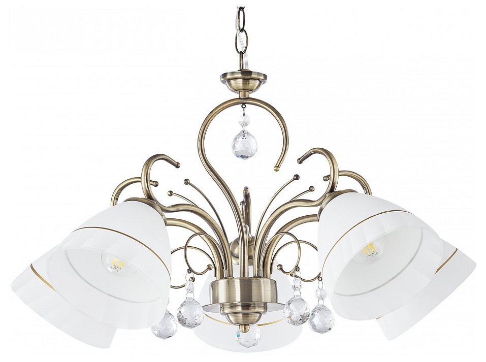 Подвесная люстра arte milano amalfi-8656 339656/5 ab