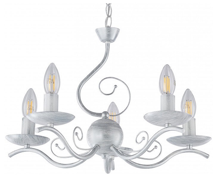 Подвесная люстра arte milano amalfi-9934 339934/5 wt+sl