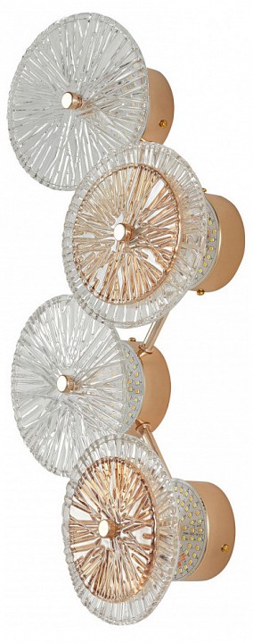 Накладной светильник arte milano am-1252b 4.1252b.d250.h500.led g