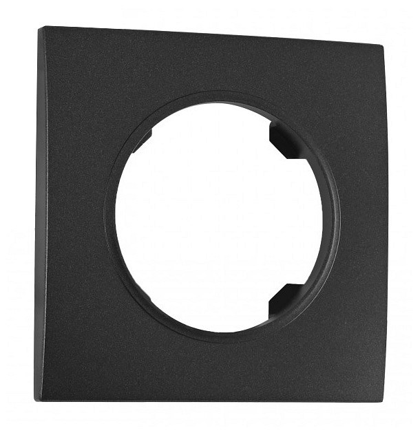 Рамка на 1 пост arte milano am-502.04 502.04-1.black