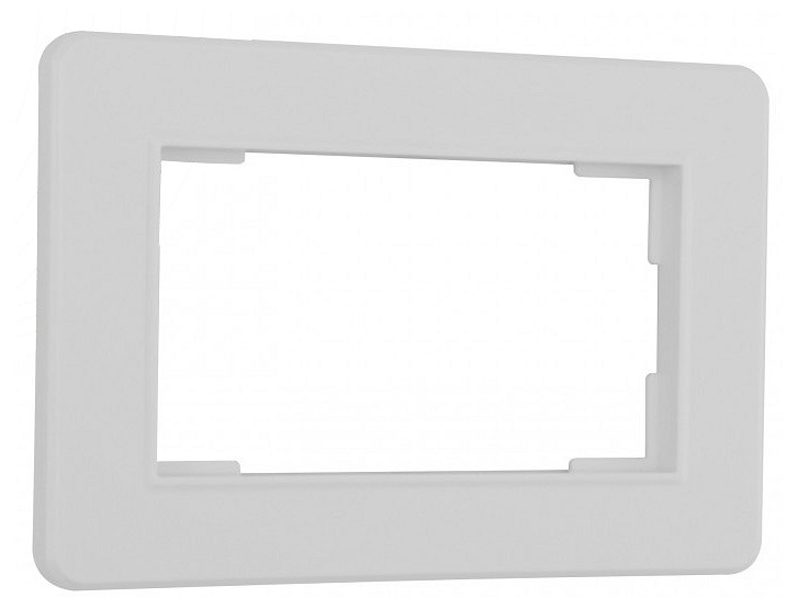 Рамка для двойной розетки arte milano am-502.16 502.16-double.white