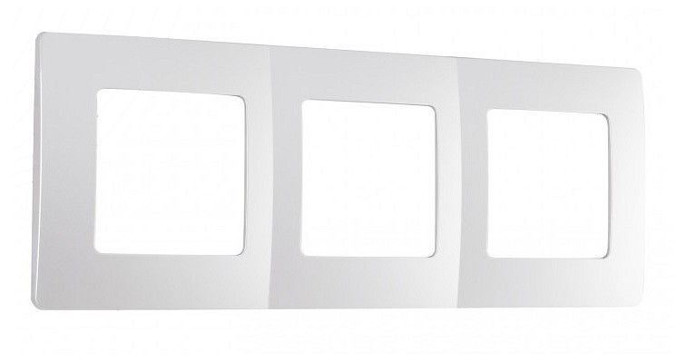 Рамка на 3 поста arte milano am-517.17 517.17-3.silver