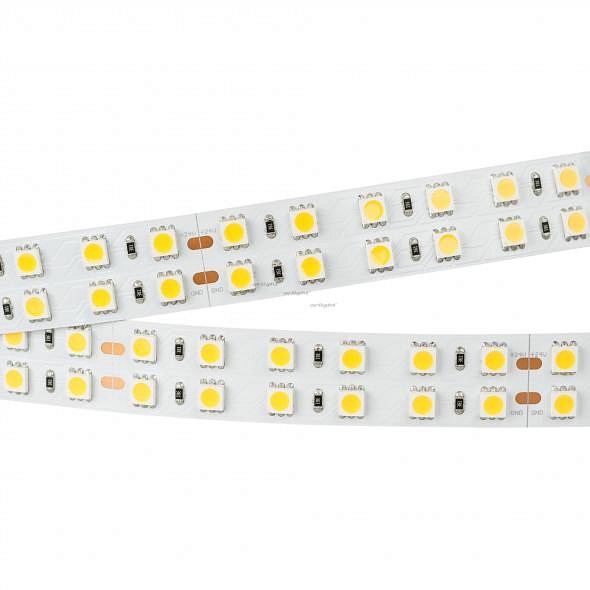 Лента светодиодная arlight rt 2-5000 24v warm2700 2x2 (5060, 720 led, Lux) 012443(1)