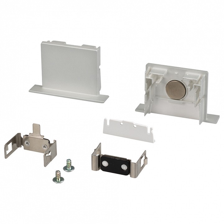 Заглушка arlight s2-linia55-f silver 021297