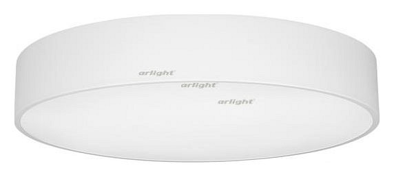 Накладной светильник arlight sp-tor-pill-r600-50w day4000 (wh, 120 deg) 022130(1)