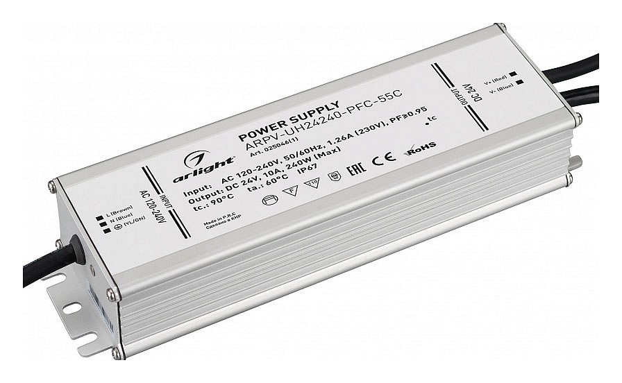 Блок питания с проводом arlight arpv-uh 025046(1)