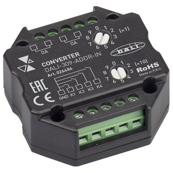 Конвертер dali для выключателя arlight  026486