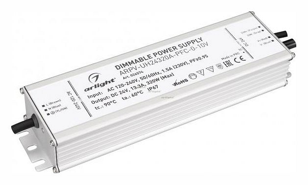 Блок питания arlight arpv-uh24320a-pfc-0-10v 026574