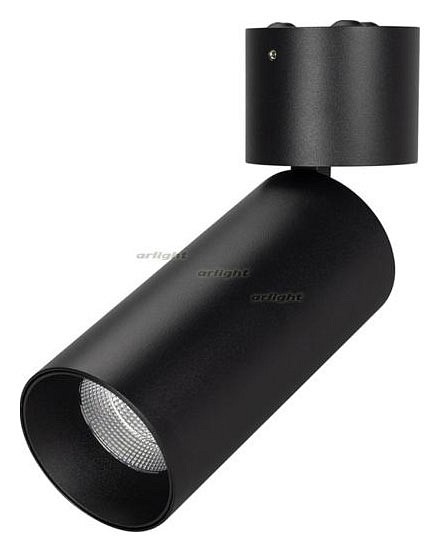 Светильник на штанге arlight sp-polo-surface-flap-r65-8w warm3000 (bk-bk, 40 deg) 027530