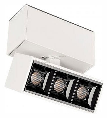 Светильник на штанге arlight mag-laser-fold-45-s84-3w warm3000 (wh, 15 deg, 24v) 027627
