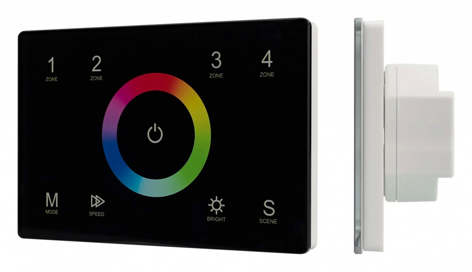 Панель-регулятора цвета rgb сенсорная встраиваемая arlight smart 28403