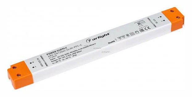Блок питания arlight arv-sn12045-slim-pfc-c 029196