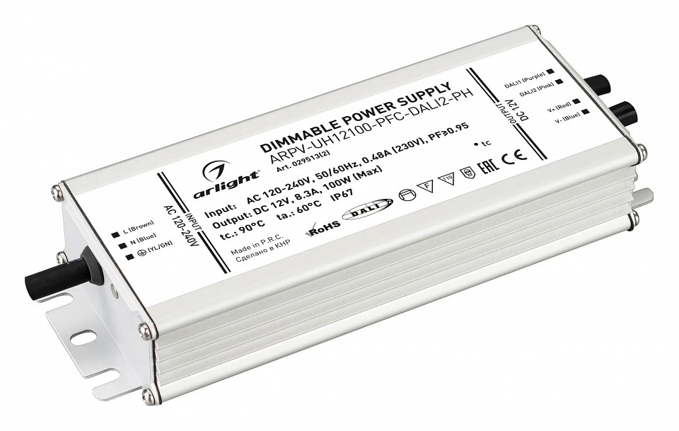Блок питания с проводом arlight arpv-uh 029513(2)