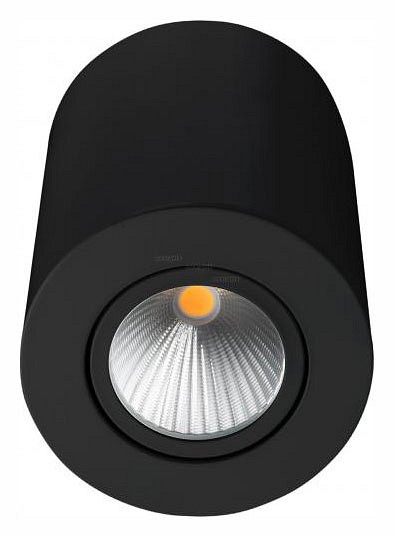 Накладной светильник arlight sp-focus-r90-9w day4000 (bk, 24 deg, 230v) 029530