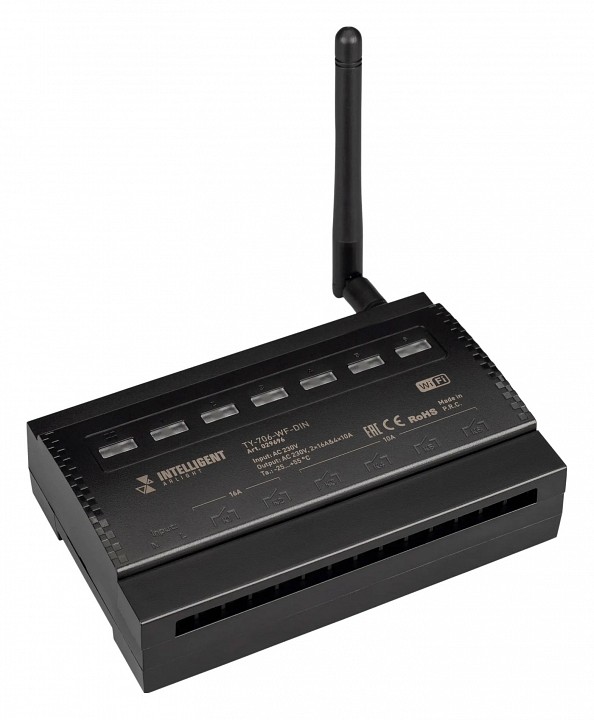 Контроллер-выключатель wi-fi для смартфонов и планшетов arlight tuya 29696