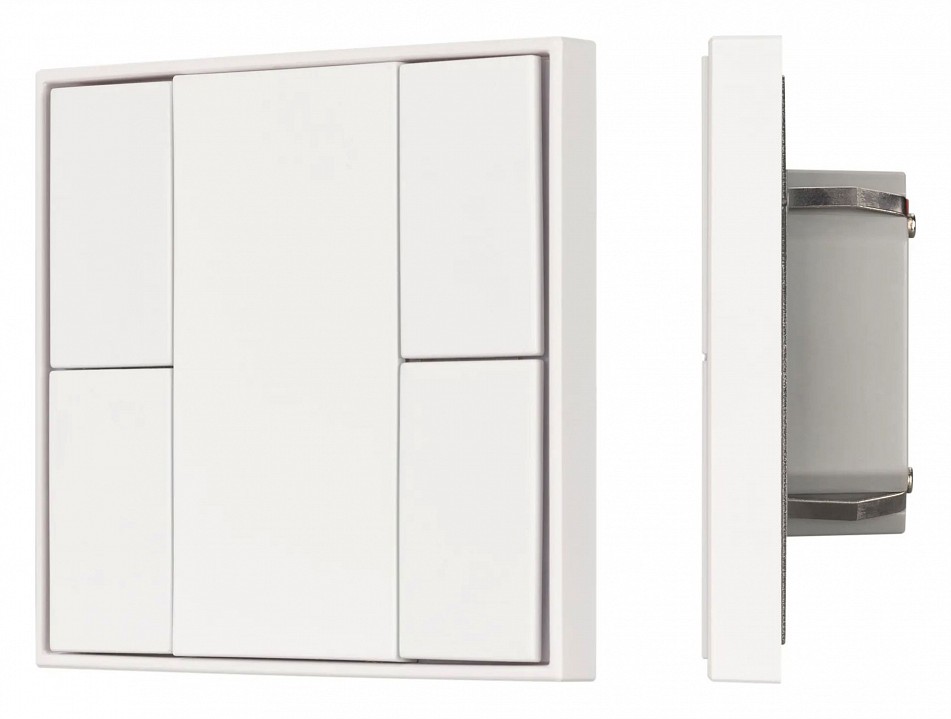 Панель-диммер клавишный встраиваемый arlight knx 037722