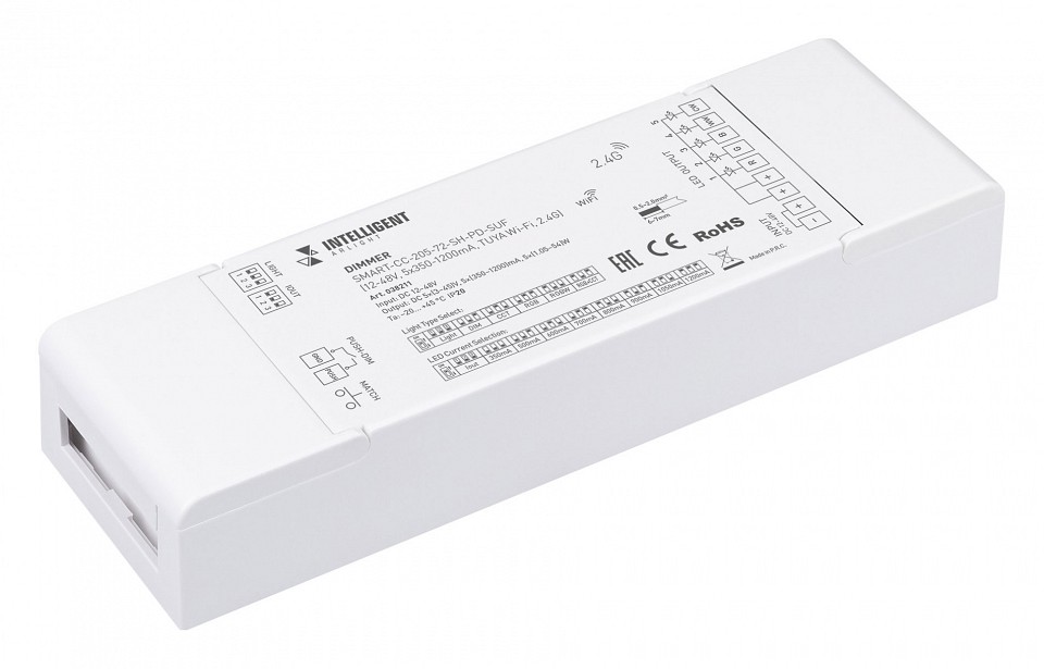 Контроллер-диммер wi-fi для смартфонов и планшетов arlight intelligent 038211