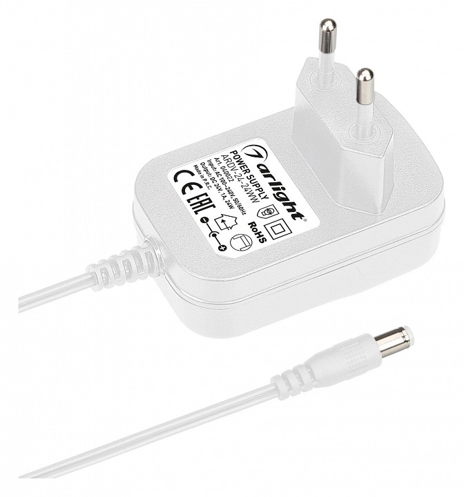 Блок питания с проводом arlight ardv 040022