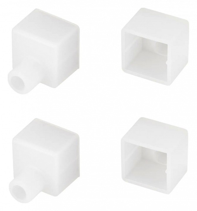 Набор заглушек для профиля с отверстием arlight wph 040863