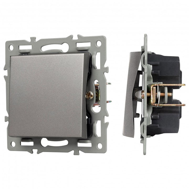 Выключатель одноклавишный без рамки arlight swt 043712