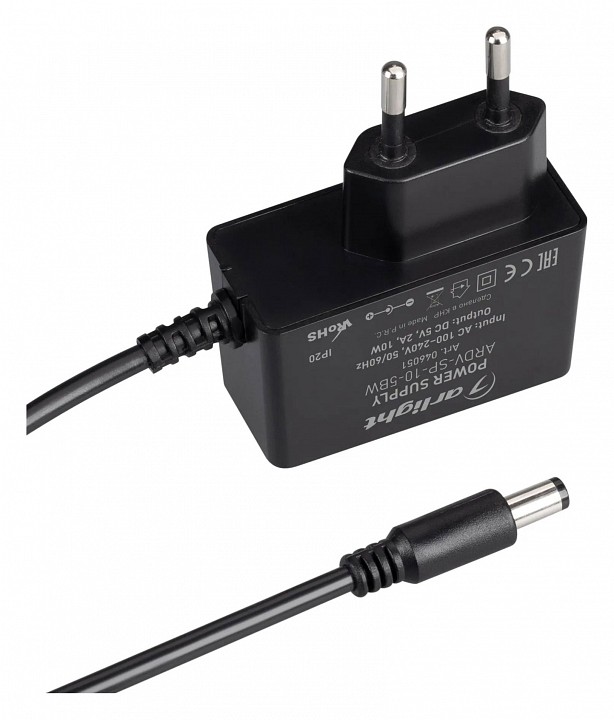 Блок питания с проводом arlight ardv 046051