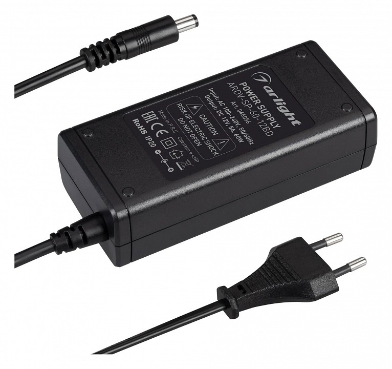 Блок питания с проводом arlight ardv-sp 046056