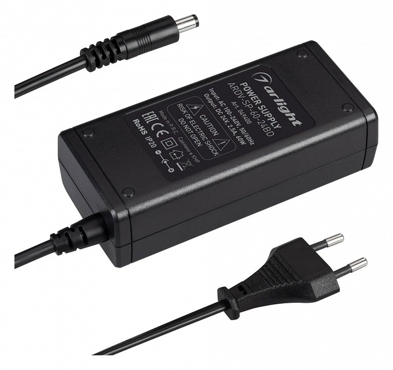 Блок питания с проводом arlight ardv 049400