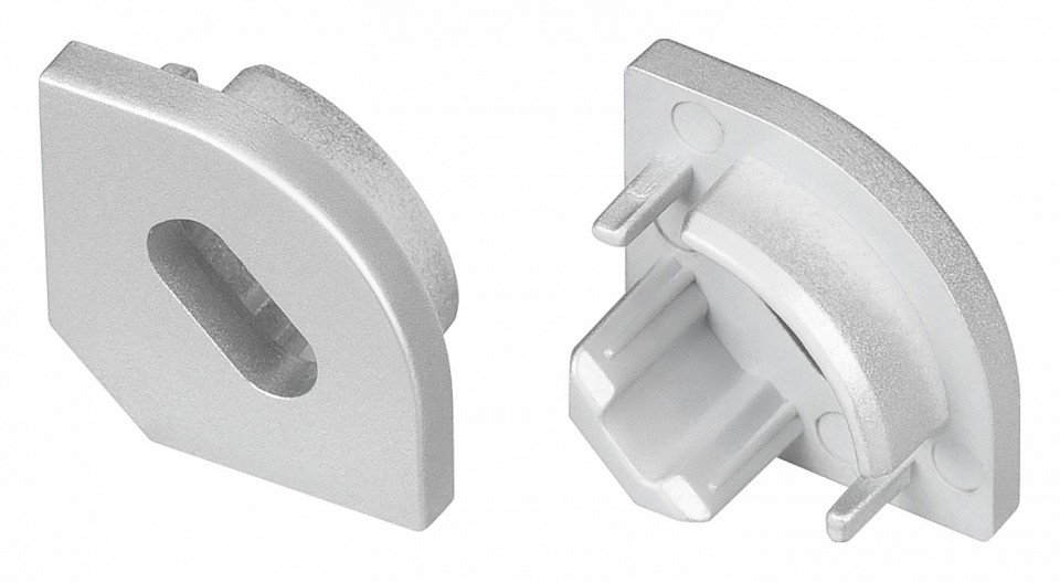 Набор заглушек для профиля с отверстием arlight sl-kant-h10 049408