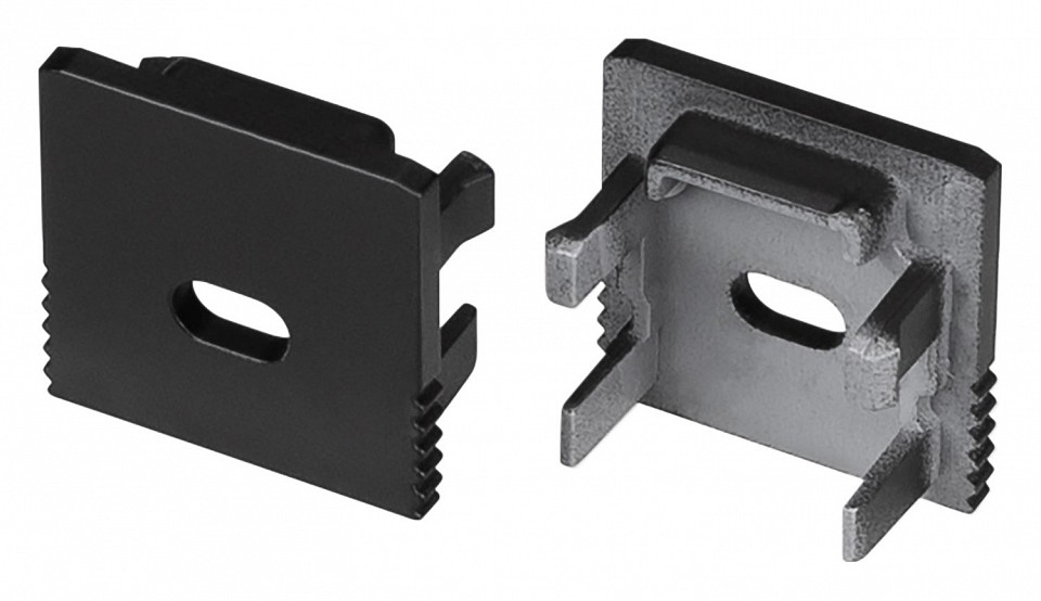 Набор заглушек для профиля с отверстием arlight sl-mini-15 049420