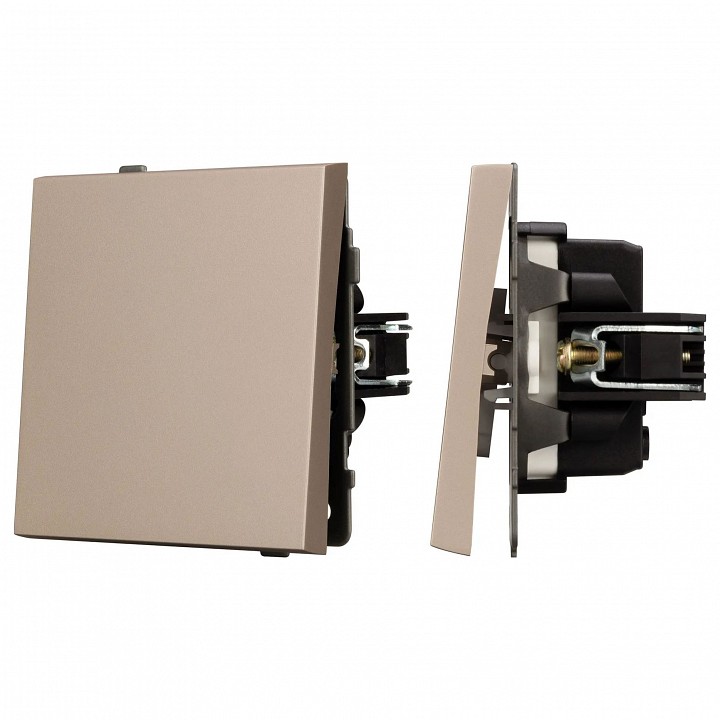 Кнопка звонка без рамки arlight swt 054145